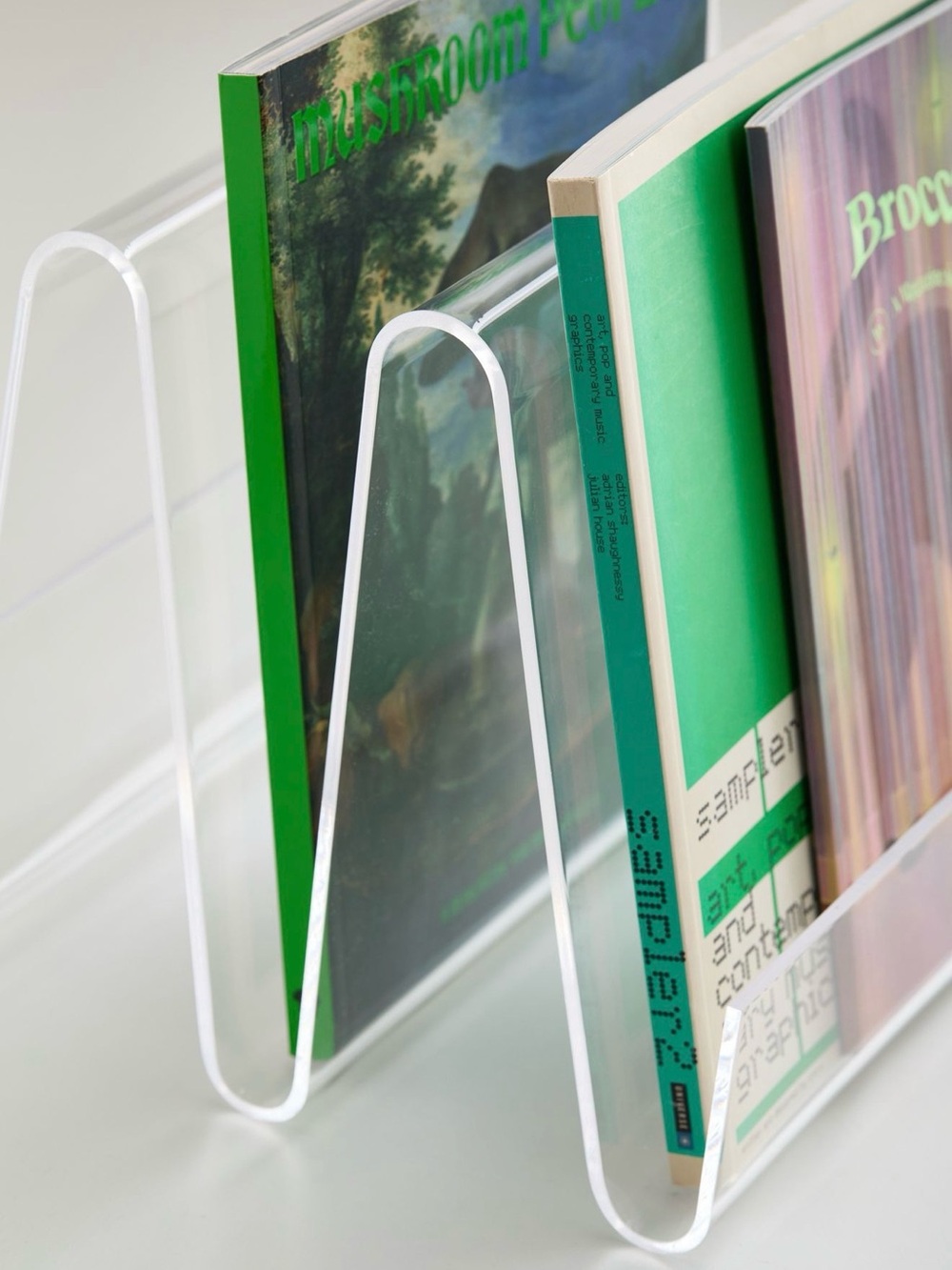 Urban Outfitters Acrylic Record Organizer - Picture 2 of 4